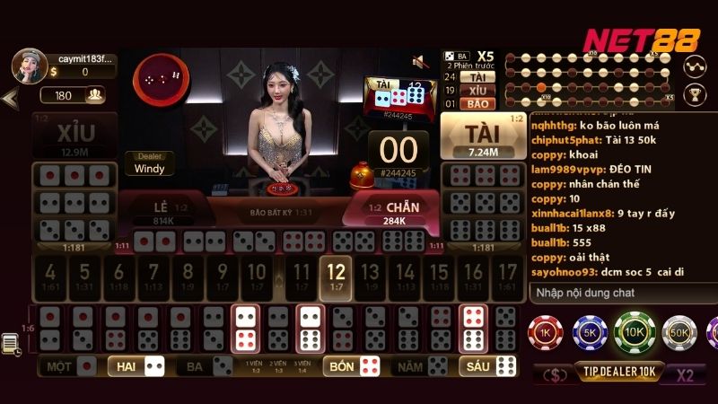 Trò chơi cung cấp đa dạng lựa chọn cửa bet cho cược thủ 
