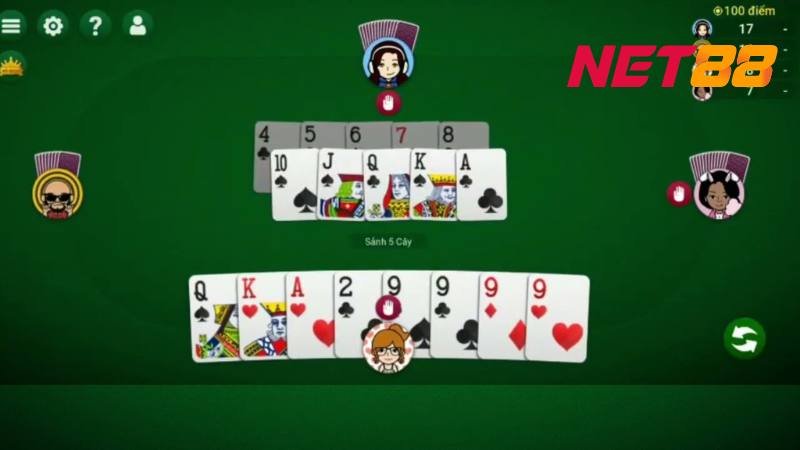 Hướng Dẫn Cách Chơi Game Bài Tiến Lên Bách Thắng Tại Net88 2 Game Tiến Lên sở hữu lối chơi đơn giản và dễ tiếp cận