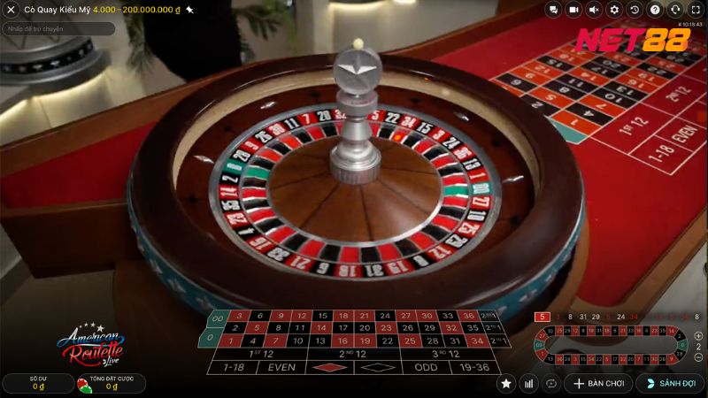 Roulette Net88 - Cá Cược Live Casino Tỷ Lệ Trúng Siêu Cao 3 Mọi kết quả game đều được tạo ra ngẫu nhiên từ thao tác quay bánh xe của dealer